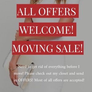 Moving sale!